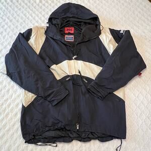 Vintage Helly Hansen Jacket Size M Windbreaker Sailing Full Zip Hooded